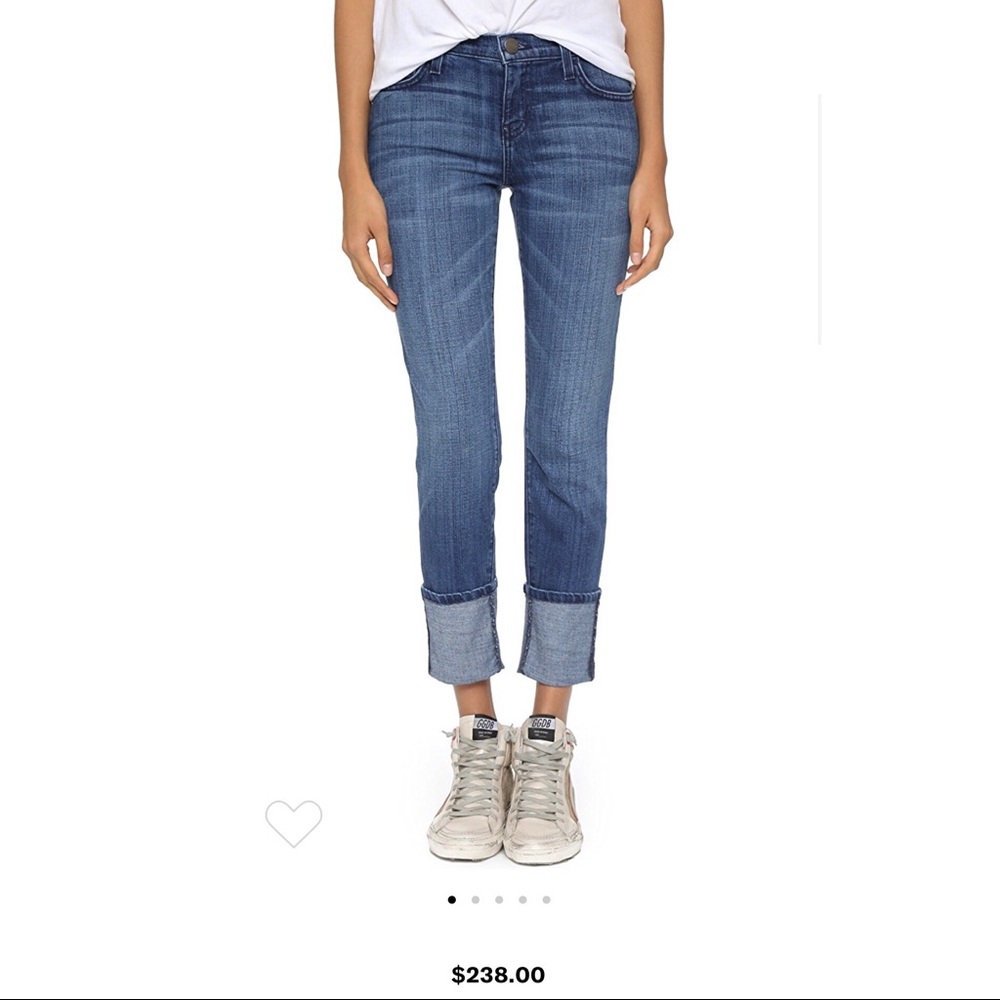 Current Elliott cuffed jeans